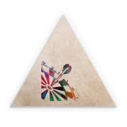 Sticker triangle