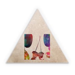 Sticker triangle