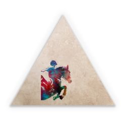 Sticker triangle