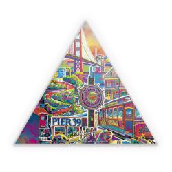 Sticker triangle