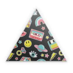 Sticker triangle