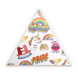 Sticker triangle