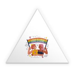 Sticker triangle