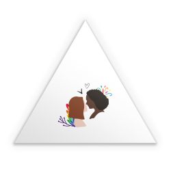 Sticker triangle