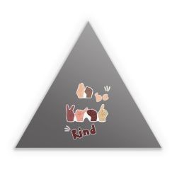 Sticker triangle