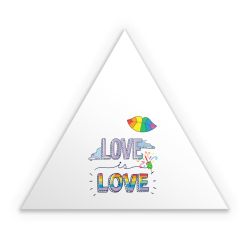 Sticker triangle