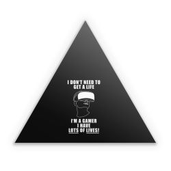 Sticker triangle