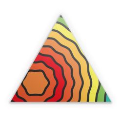 Sticker triangle