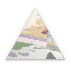 Sticker triangle