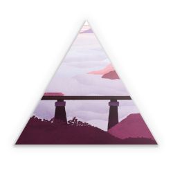 Sticker triangle