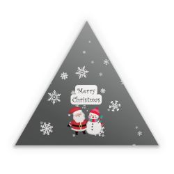 Sticker triangle