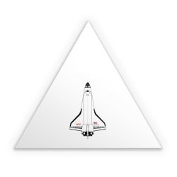 Sticker triangle