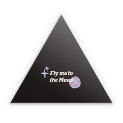 Sticker triangle