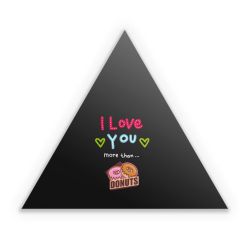 Sticker triangle