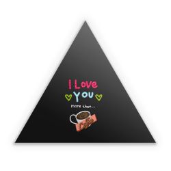 Sticker triangle