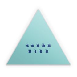 Sticker triangle