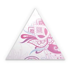 Sticker triangle