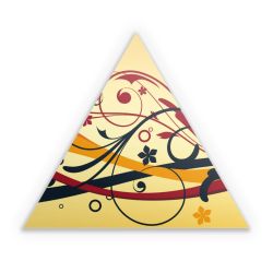 Sticker triangle