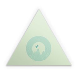 Sticker triangle