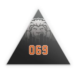 Sticker Dreieck Einzelsticker