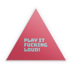Sticker triangle