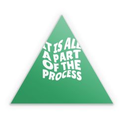 Sticker triangle