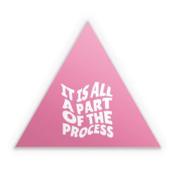 Sticker triangle