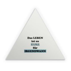 Sticker Dreieck Einzelsticker