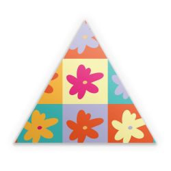 Sticker triangle