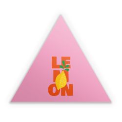 Sticker triangle