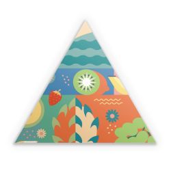 Sticker triangle