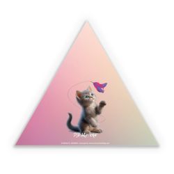 Sticker triangle