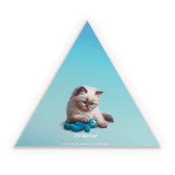 Sticker triangle