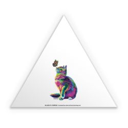Sticker triangle
