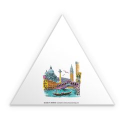 Sticker triangle