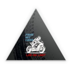 Sticker Dreieck Einzelsticker