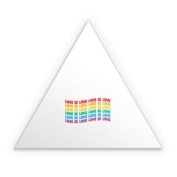 Sticker triangle