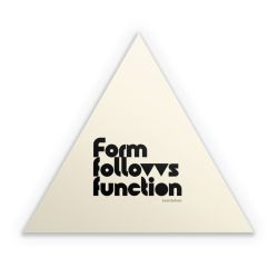 Sticker triangle