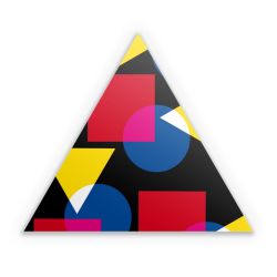 Sticker triangle