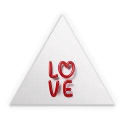 Sticker triangle