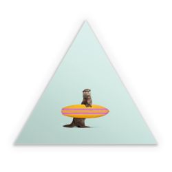 Sticker triangle