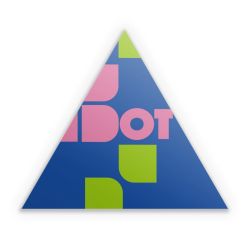 Sticker triangle