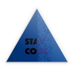 Sticker triangle