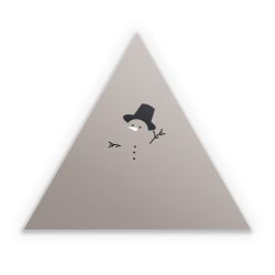 Sticker triangle