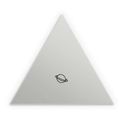 Sticker triangle