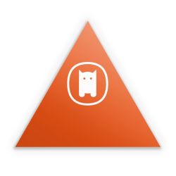 Sticker triangle