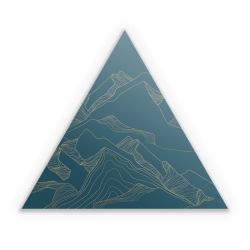 Sticker triangle