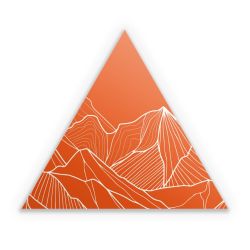 Sticker Dreieck Einzelsticker