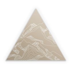 Sticker Dreieck Einzelsticker