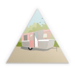 Sticker triangle